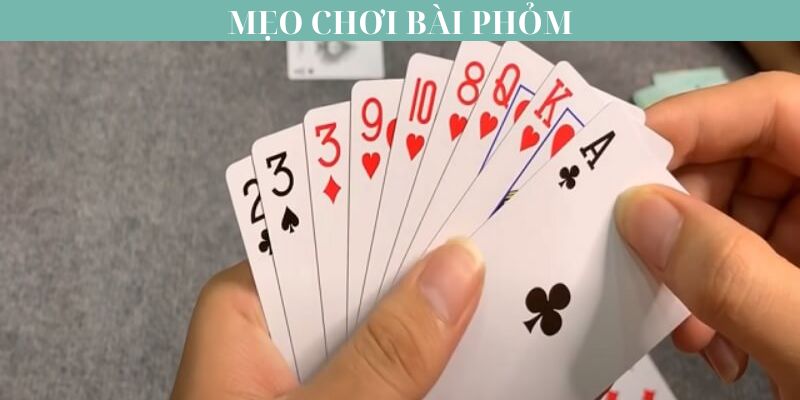 Các thao tác cơ bản trong mẹo chơi bài phỏm